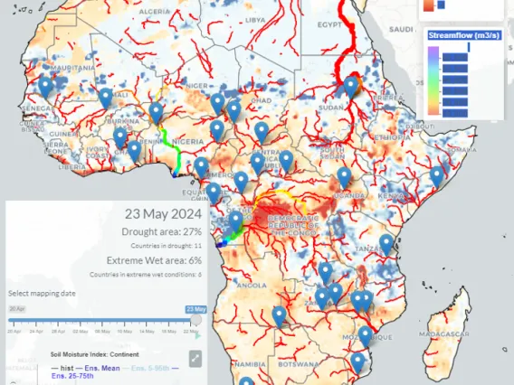 African Flood and Drought Monitor