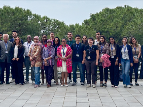 Participants at ICTP Water Resources Course