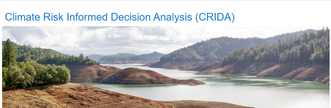Home page photo of Climate Risk Informed Decision Analysis (CRIDA)