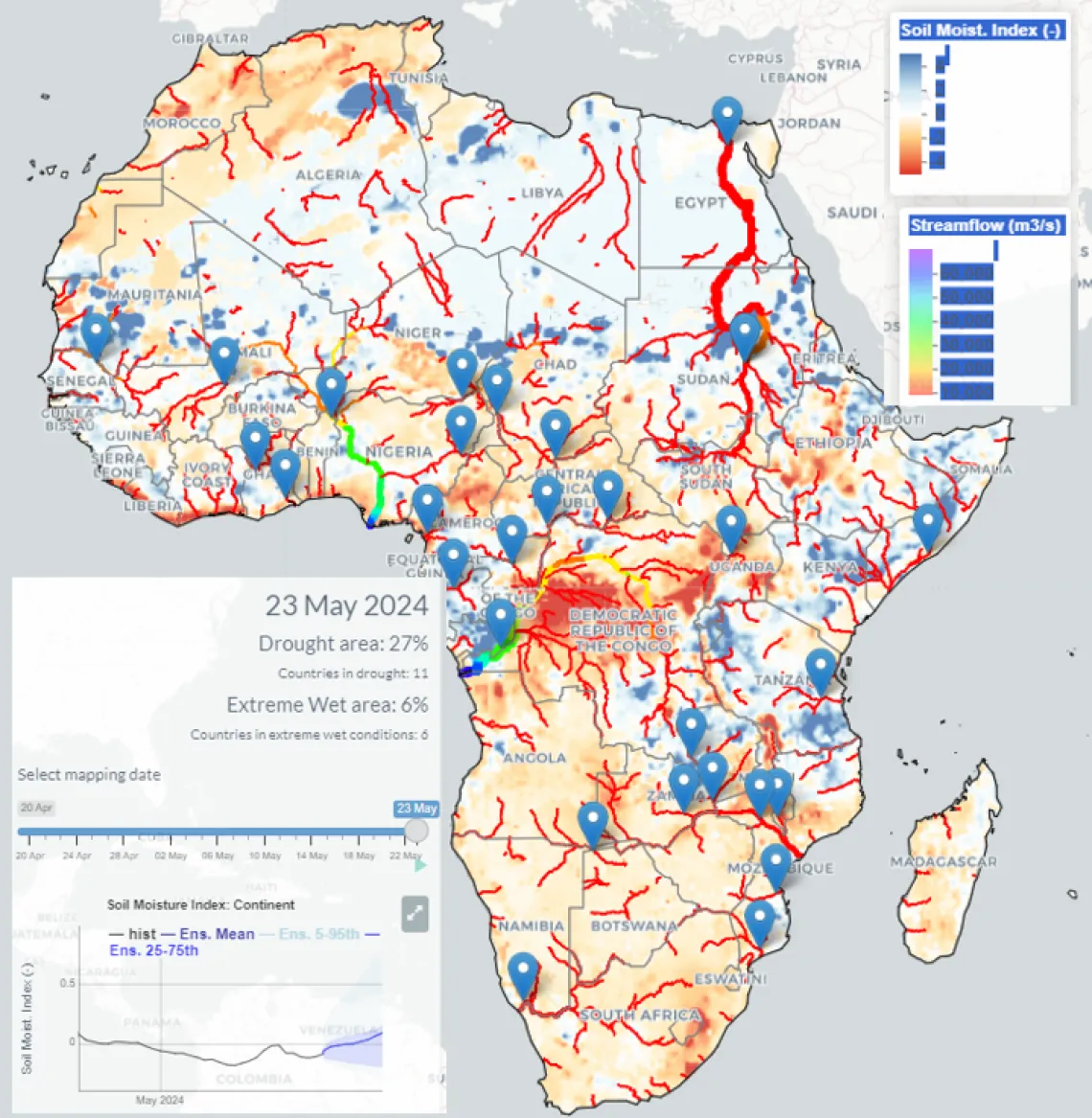 African Flood and Drought Monitor